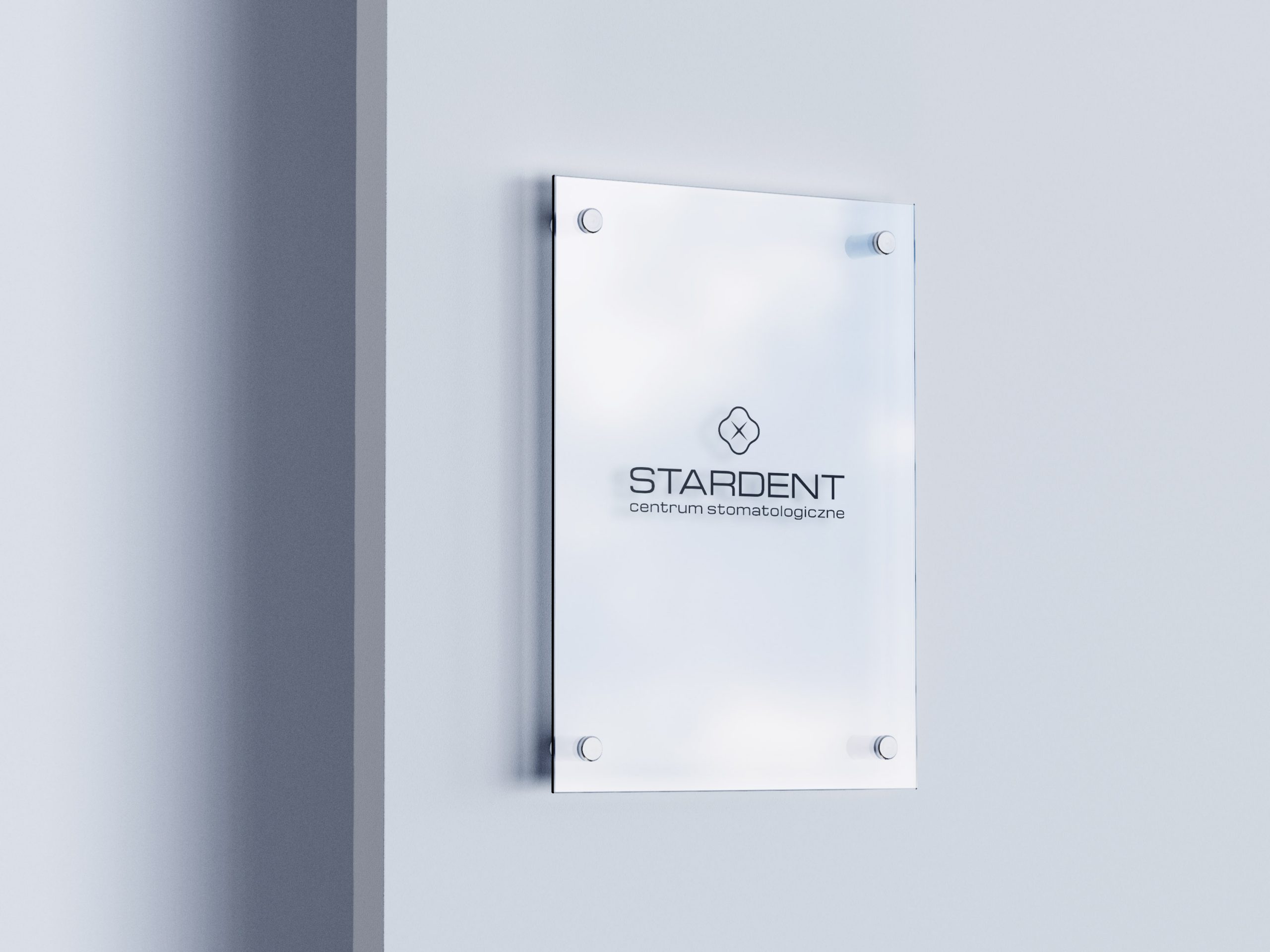 Stardent, wizualizacja z przykładowym zastosowaniem logo