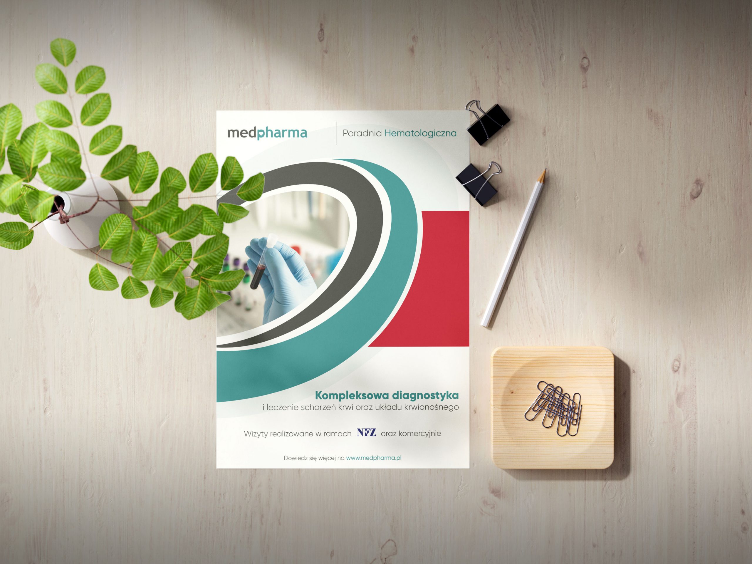 Projekty ulotek dla Medpharma