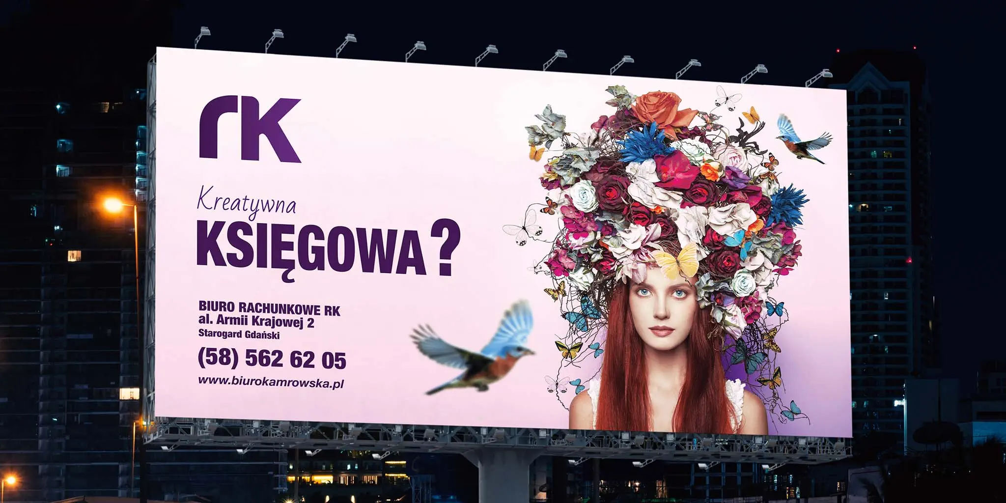 Billboard dla Biuro Rachunkowe RK