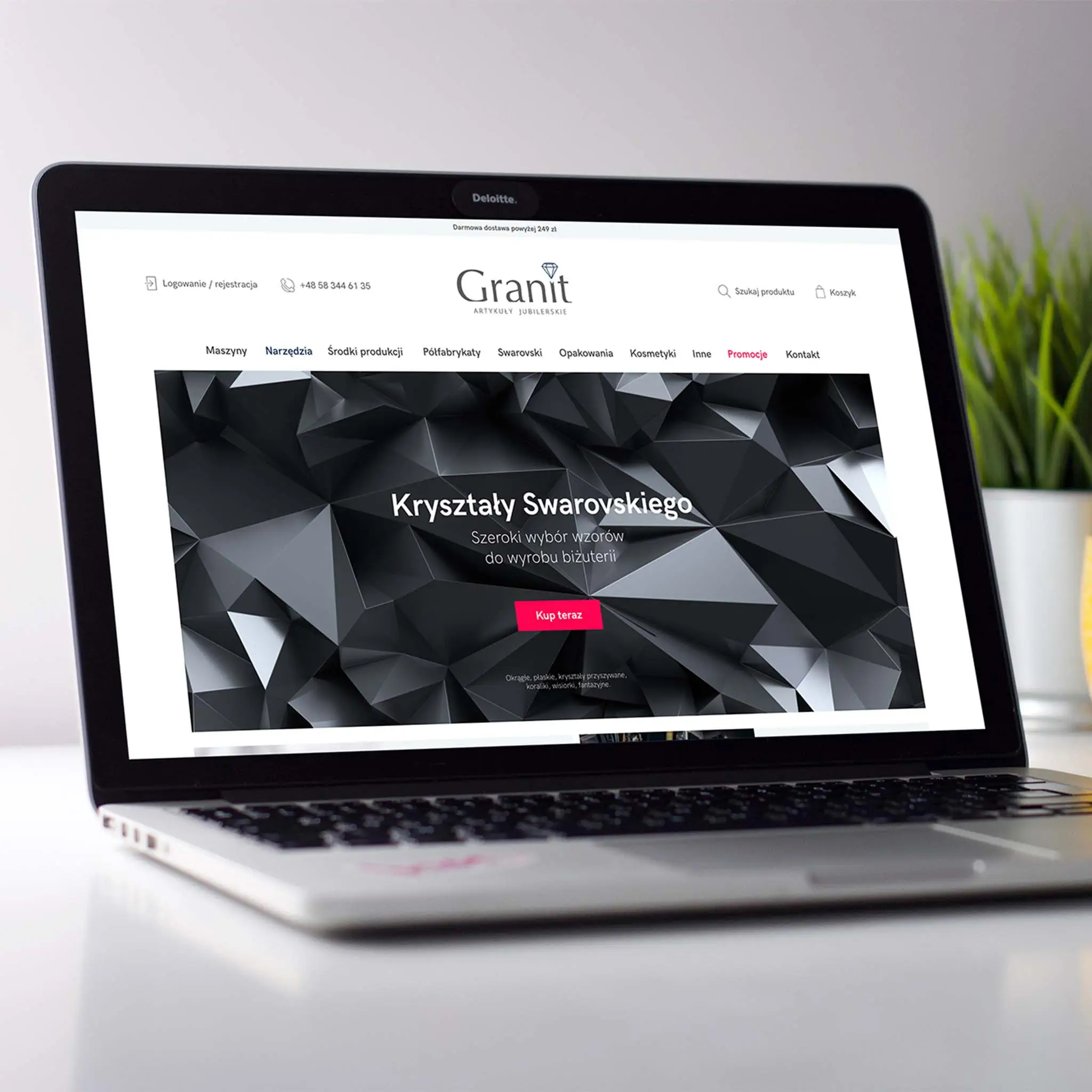 Sklep internetowy dla jubilera GRANIT