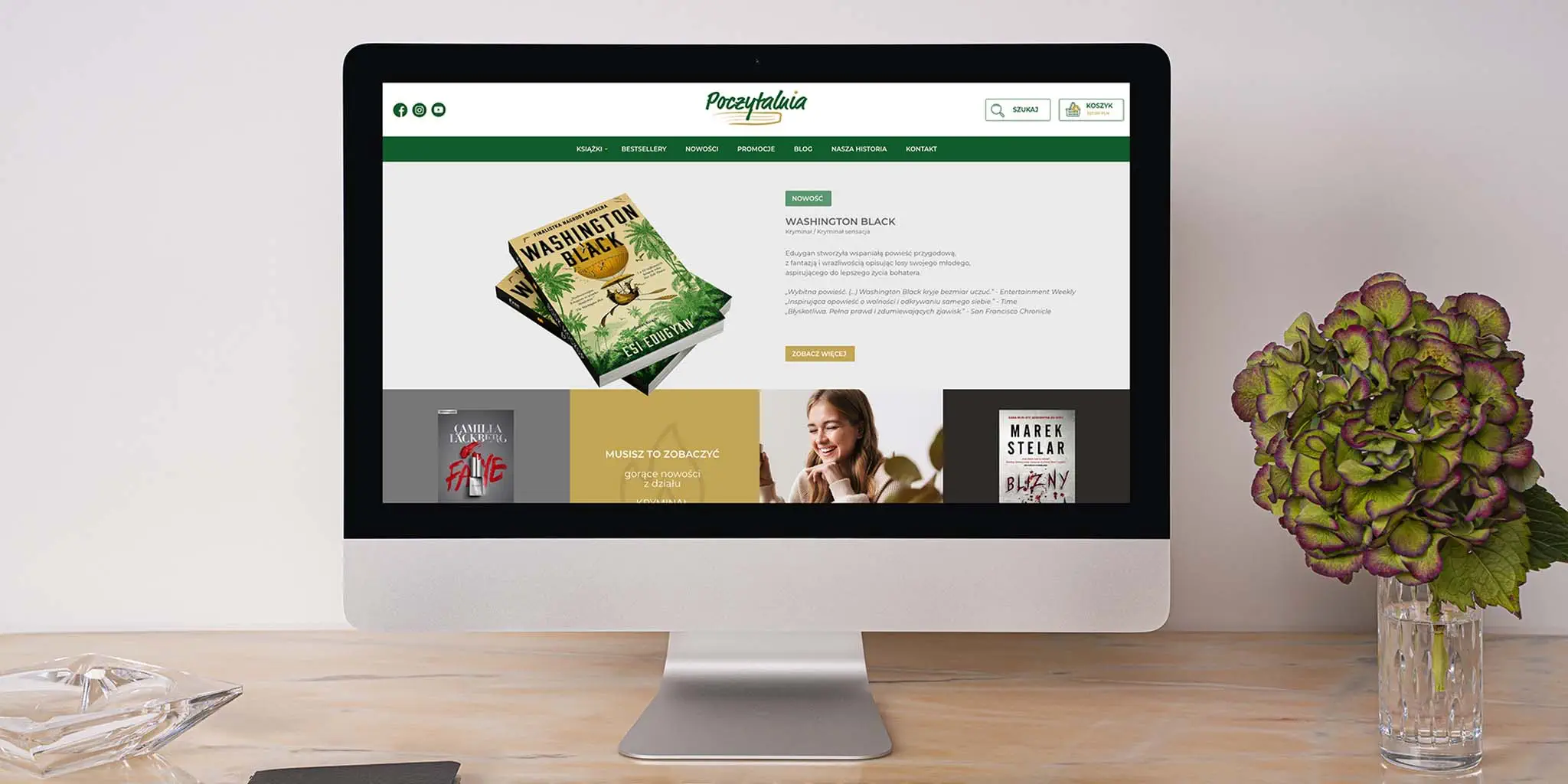 Sklep internetowy dla księgarni Poczytalnia